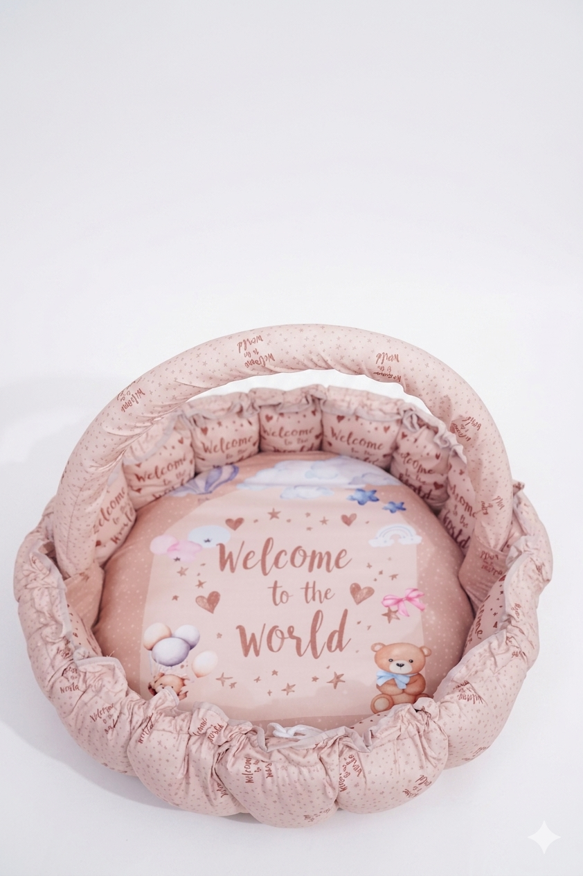 11-Piece Baby Nest Set with Hanging Toys